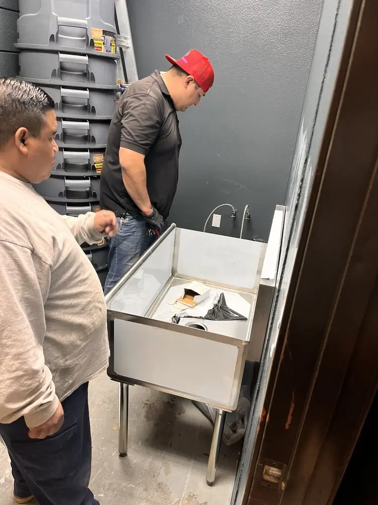 Commercial plumbing and sink installation in Summit Park